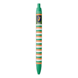 Ierland Flag Cute Patriotic Zwarte Inkt Pen