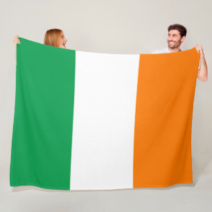IERLAND FLAG FLEECE DEKEN