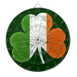 Ierland Flag Shamrock Dartbord