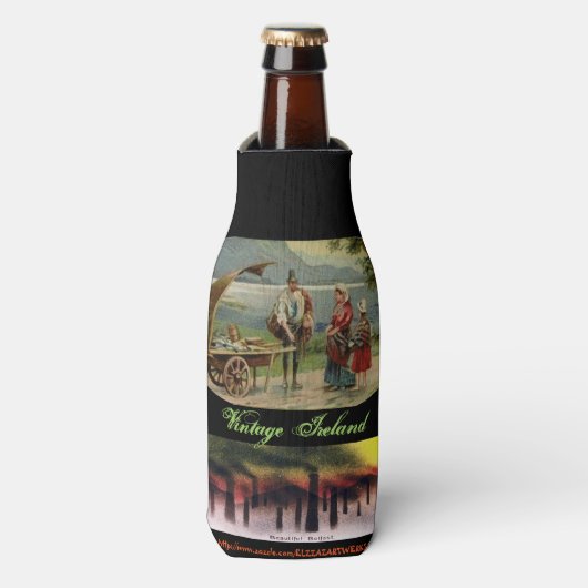 " Ierland" Flesjeskoeler (Fles Voorkant)