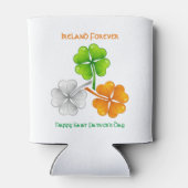 Ierland Forever Lucky Shamrock Blikjeskoeler (Achterkant)