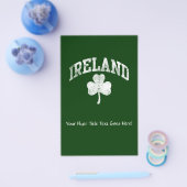 Ierland, Grunge Varsity Style Flyer (Enkel)