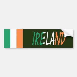 Ierland heeft de Ierse vlag overboord gezet Bumpersticker