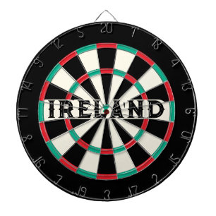 IERLAND Iers oud klassiek ontwerp Dartbord