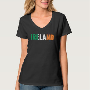 Ierland Iers Thuis Trots Ierse Vlag T-shirt