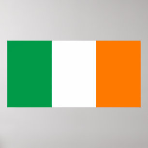 Ierland - Ierse nationale vlag Poster