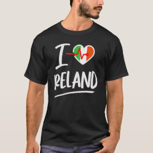 Ierland Ik hou van Ierland I hart Ierland T-shirt
