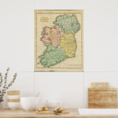 Ierland in 1810 poster (Keuken)