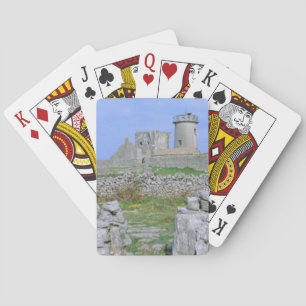 Ierland, Inishmore, Aran-eiland, Dun Aengus Fort Speelkaarten