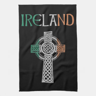Ierland Keltisch Kruis Handdoek