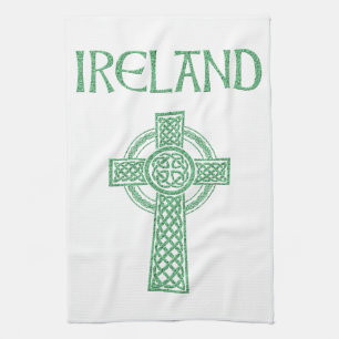 Ierland Keltisch Kruis Handdoek