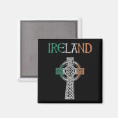 Ierland Keltisch Kruis Magneet (Voorkant / Achterkant)