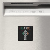 Ierland Keltisch Kruis Magneet (Insitu (Vaatwasser))