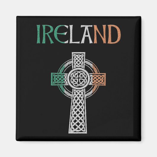 Ierland Keltisch Kruis Magneet (Voorkant)