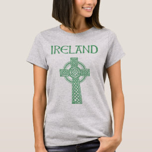Ierland Keltisch Kruis T-shirt