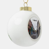 Ierland kerstversiering keramische bal ornament (Links)