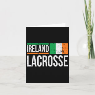 Ierland Lacrosse Irish Flag Supporter Box Field Pl Kaart