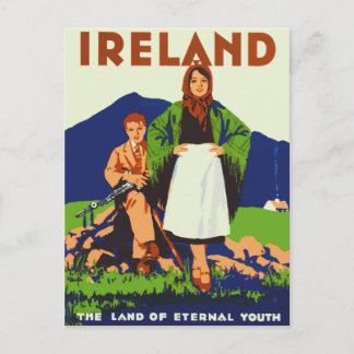 Ierland Land of Eternal Youth  Briefkaart