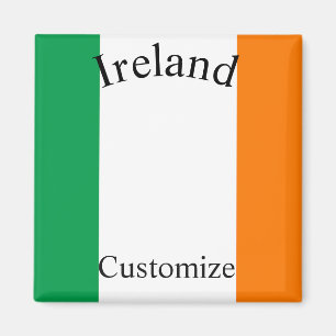 Ierland Land Vlag Thunder_Cove Magneet