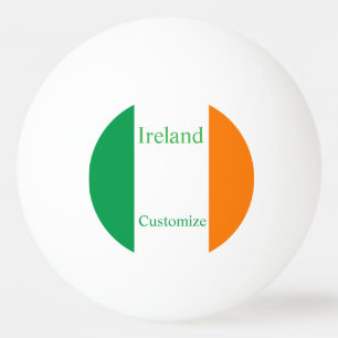 Ierland Land Vlag Thunder_Cove Pingpongballen