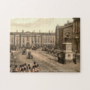 Ierland Legpuzzel, c1905 College Green Dublin Legpuzzel