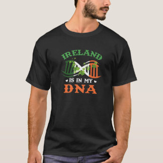 Ierland ligt in mijn DNA-poel Irish Ireland Flag P T-shirt