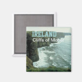 Ierland Moeder Cliffs Reizen Foto Souvenir Magnet Magneet (Voorkant / Achterkant)