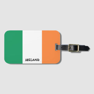 Ierland National Flag Patriotic Bagagelabel