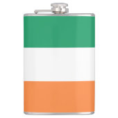 Ierland Nationale Vlag, Ierse standaard, Banner Heupfles (Voorkant)