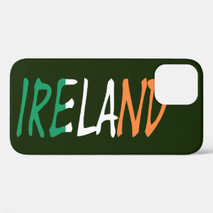 Ierland overlay op Iers vlaggenschip iPhone 12 Hoesje
