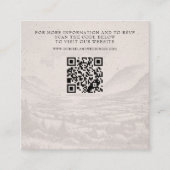 Ierland Passport Wedding QR Informatiekaartje (Voorkant)