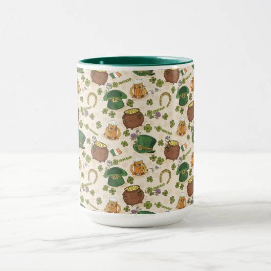  Ierland Pictogram Patroon Mok (Midden)