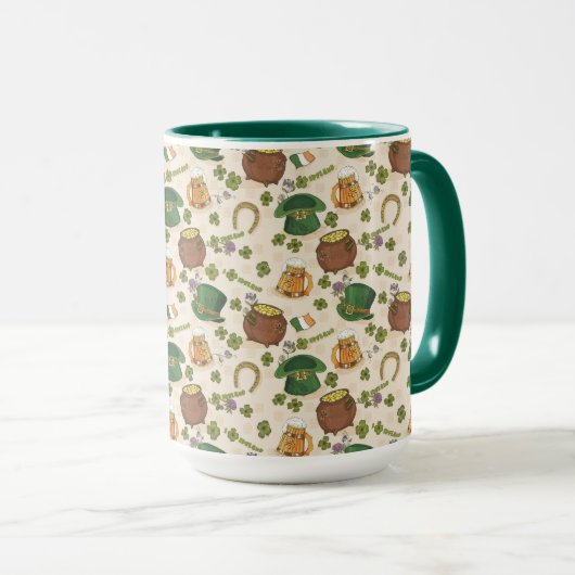  Ierland Pictogram Patroon Mok (Voorkant rechts)