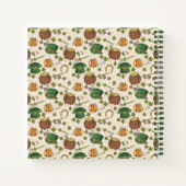  Ierland Pictogram Patroon Notitieboek (Achterkant)