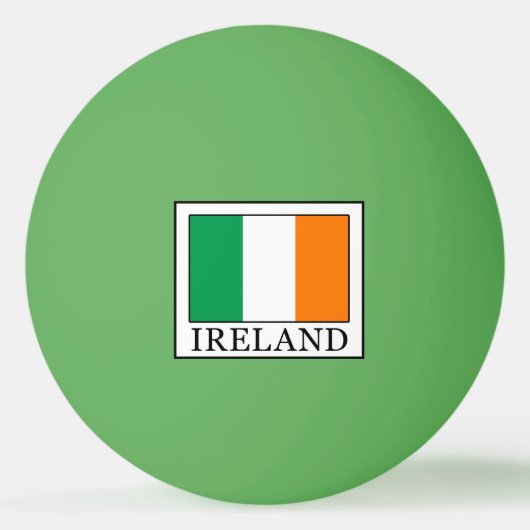 Ierland Pingpongballen (Voorkant)