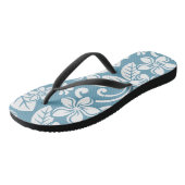 IERLAND PLUMERIA (SLATE BLUE) Paar Teenslippers (Schuin)