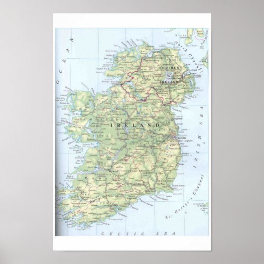 Ierland Poster (Voorkant)