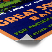 Ierland Poster herstelde Vintage Travel (Hoek)