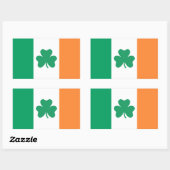 Ierland Rechthoekige Sticker (Vel)