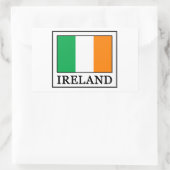 Ierland Rechthoekige Sticker (Tas)