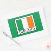 Ierland Rechthoekige Sticker (Envelop)