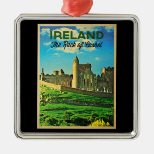 Ierland Rock of Cashel Metalen Ornament