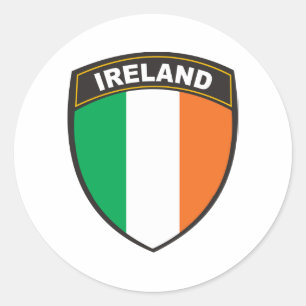 Ierland Ronde Sticker
