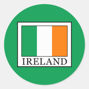 Ierland Ronde Sticker