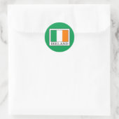 Ierland Ronde Sticker (Tas)