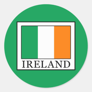 Ierland Ronde Sticker