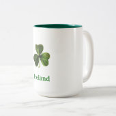 Ierland Shamrock - Coffee Mok (groot) (Voorkant rechts)