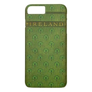 Ierland Shamrock Oude Boekomslag iPhone 8 Plus / 7 Plus Hoesje
