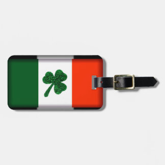 Ierland Shamrock Vlag Bagage Label