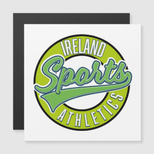 Ierland sport atletiek vintage logo